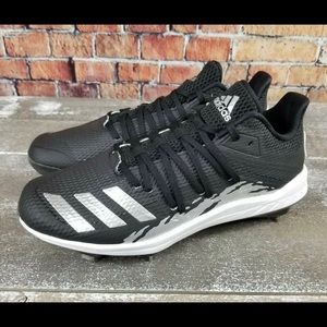 Adidas Afterburner 6 Speed Trap Black Baseball Cleats G27654 Men's 12.5